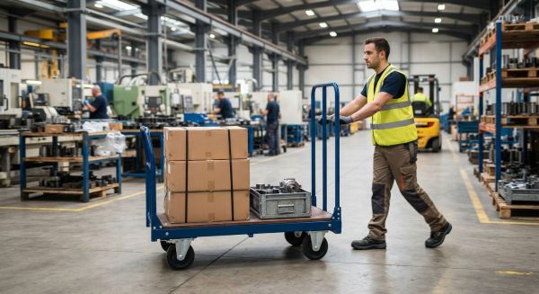 Découvrez le chariot à dossier fixe pour des performances industrielles optimales