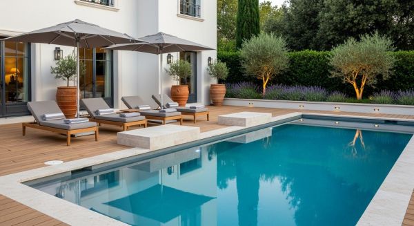 Margelles de piscine et terrasse : comment sublimer l’aménagement extérieur en 2026 ?