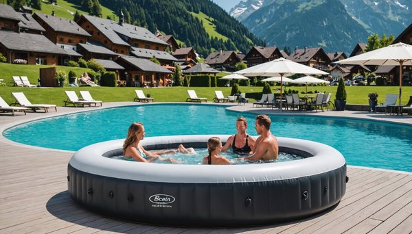 Le spa gonflable en suisse : détente et convivialité assurées !
